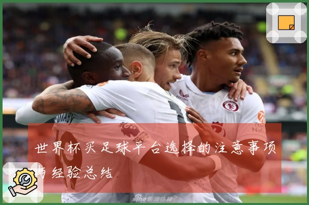 世界杯买足球平台选择的注意事项与经验总结