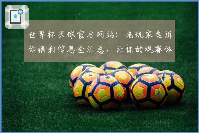 世界杯买球官方网站：老玩家告诉你福利信息全汇总，让你的观赛体验升级。
